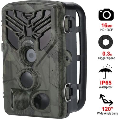 Wildlife Cameras Hunting Trail Camera Surveillance HC810A Infrared Night Vision 16MP 1080P Photo Traps Wild Cameras Tracking