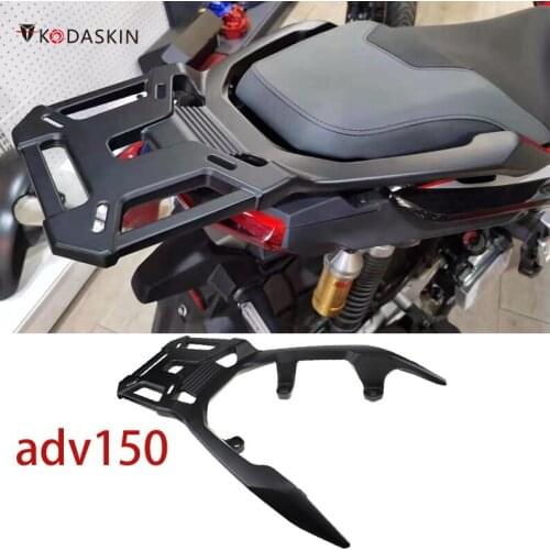Kodaskin Motorcycle Carrier Rack Support Holder Rear Seat Luggage Saddlebag Cargo Shelf Bracket kit for ADV150 adv 150