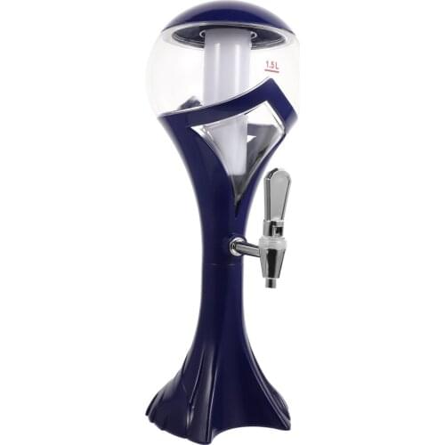 1pc Brewing Bottle Self-service Beer Tower Luminous Beer Tower