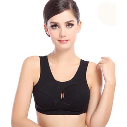 Summer Wireless cotton underwear soft plus size large cup bra beach party t shirt bra big size gather breast sexy bra S M L XXL