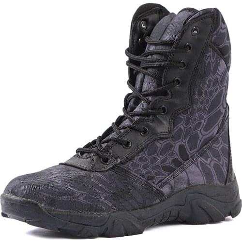 Mens Desert Army Boots Tactical Military Boots Men Work Shoes Bota Masculina Black Motorcycle Boots Hiking Hunting Combat Shoes