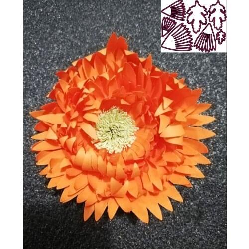 New Flowers metal cutting mould pattern scrapbook die embossing DIY handicraft paper card photo album decorative metal cutting