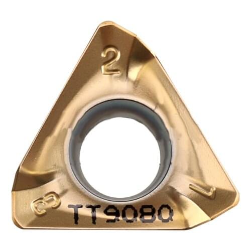 Original 3PKT100408R-M TT9080 3PKT100408 3PKT 100408 Lathe Cutter CNC Inserts Turning Tools Cutting
