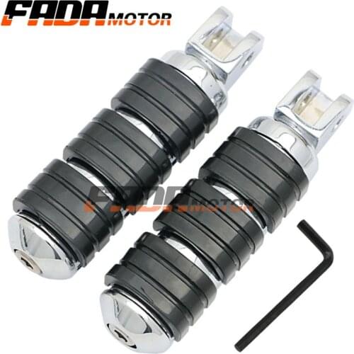 Front Foot Pegs Footrest for Suzuki Boulevard M50 M800 C50 M109R Intruder M1800R VZR1800 M90 Volusia VL800 2001+ (120)