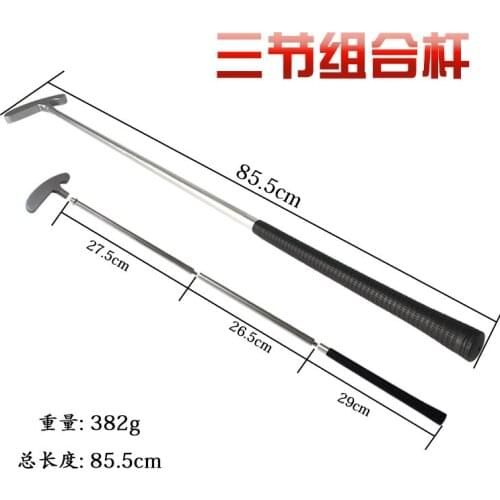 Factory Direct Single Golf Left-Handed and Right-Handed Three Combination of Push Rod Aluminum Alloy Golf Three Assembled Club
