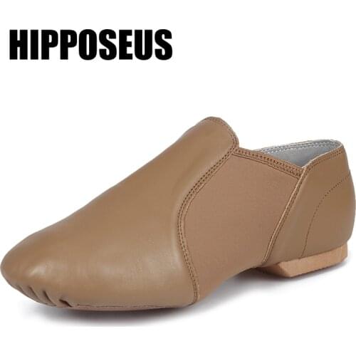 Ballroom Professional Jazz Shoes Unisex Dance Sneakers Tap Latin Dance Shoes for Women/Men/Children Tango&Salsa Genuine Leather