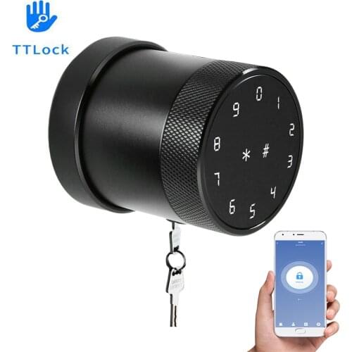Smart Anti-theft Security Door Lock Electronic BT Lock APP TTLock Remote Control Password Code Number Card Lock With Keys