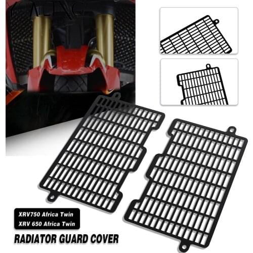 XRV750 Africa Twin 1993-2002 Radiator Grille Guard For Honda XRV750 Africa Twin RD07 1993-1995 XRV650 Africa Twin RD03 1988 1989