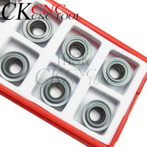 10PCS RPMT1204MO-HK ZM2125 Turning Tool Carbide milling Insert RPMT 1204 R6 Cutting CNC Tools Lathe tools face milling blade