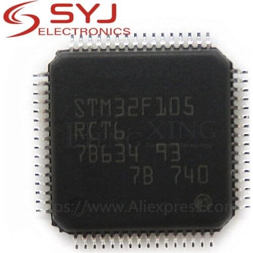 2pcs/lot STM32F105 STM32F105RCT6 LQFP-64 In Stock