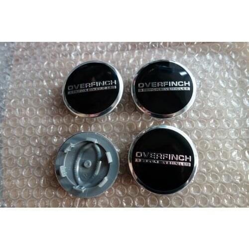 4X New 63mm OVERFINCH Wheel Center Caps Cover Emblem