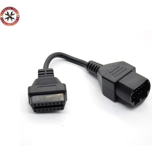A+++ High Quality 17Pin to 16Pin OBD 2 Cable For Mazda 17 Pin Male to 16 Female Connector Line OBD2 Scan Diagnostic-Tool 17-Pin