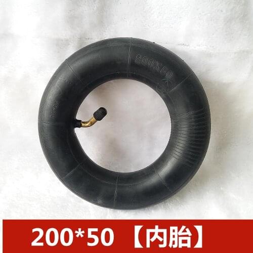 Electric vehicle accessories 8 inch inner tube 200X50 model small dolphin mini skateboard electric car rubber tire