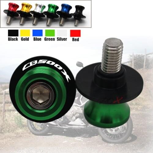 Motorcycle Accessories CNC Aluminum M8 Swingarm Spools Slider Stand Screw For Honda CB500X CB 500-X CB500 X 2016-2017