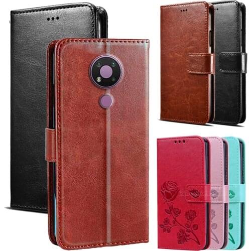Case For Nokia 3.4 5.3 5.4 6.2 7.2 Cover Funda Flip Leather Phone Protective Shell чехол PU Case Protector Stand Bags Coque Capa