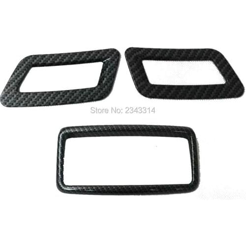 For 2015 2016 2017 Nissan X-Trail T32 Rogue ABS Dashboard + Rear Armrest Box Air Condition AC Vent Outlet Cover Car Accessories