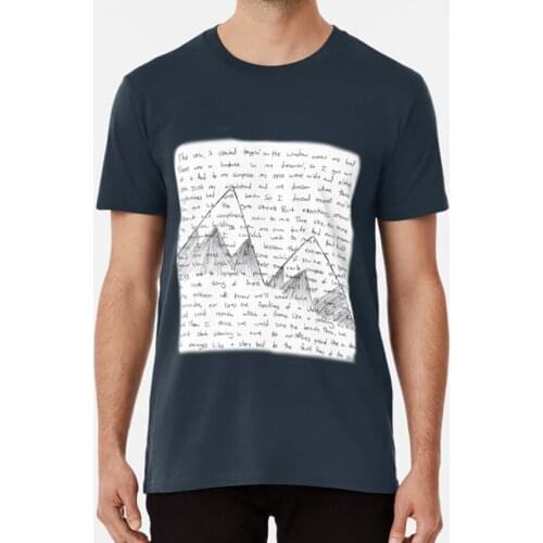 Bowl Of Oranges T Shirt Lyrics Bowl Of Oranges Bright Eyes Conor Oberst Mountain Music Peaceful Words Black White