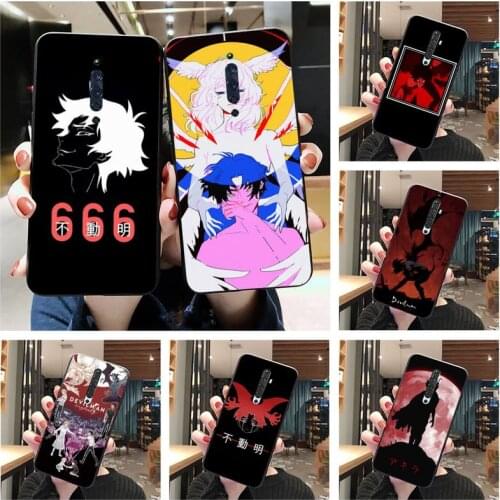 HUAGETOP Devilman Crybaby Soft Rubber Phone Cover For Oppo A5 A9 2020 Reno2 z Renoace 3pro Realme5Pro