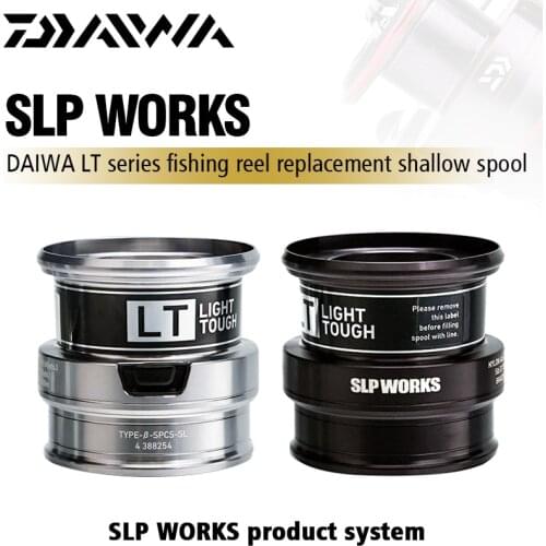 DAIWA SLPW LT TYPE-BETA SPOOL original replaced shallow aluminum spool for LTseries spinning fishing reel1000s/2000s/2500s/3000s