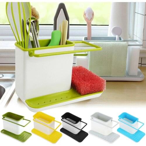 1PC Creative Plastic Shelves Multifunctional Separated Kitchen Storage Organizer Finishing Shelf bathroom Storaging Tool