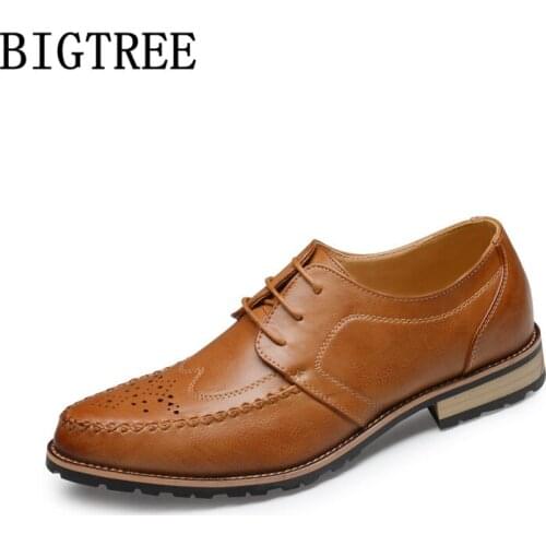 Fashion Brogues Mens Black Shoes Oxford Shoes For Men Designer Shoes Men Italian Erkek Ayakkabi Chaussure Homme Mariage Туфли