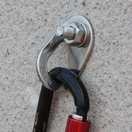 Stainless Steel Outdoor Rock Climbing Safety Expansion Nail Equipment Hanger Rock Climb Fastening Bolt Fixed Point Screw Supply