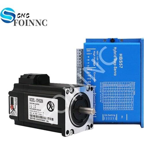 Nema 23 2.2N.m closed loop stepper motor kit Nema23 stepper motor and driver/hybrid servo servo motor kit cnc kit