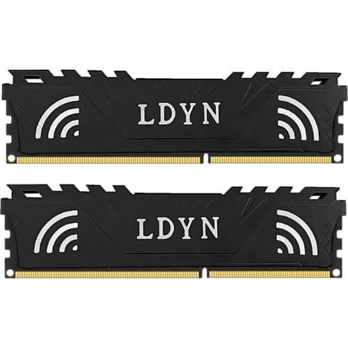 LDYN DDR3 RAM 4GB 8GB 1333MHz 1600MHz Desktop Memory PC3-10600 PC3-12800 240-Pin Non-ECC Unbuffered DIMM Cooling vest black