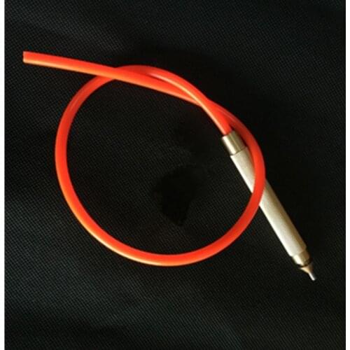 3 Pieces Dental Lab Sandblasting Machine Spare parts Blaster Brass Handle Pen With About 40cm Sillicone Tube