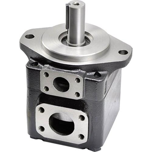 T6D Industrial Hydraulic Vane Pump High Pressure Oil Pump with Keyed shaft T6D Replacement DENISON Rotation:CW