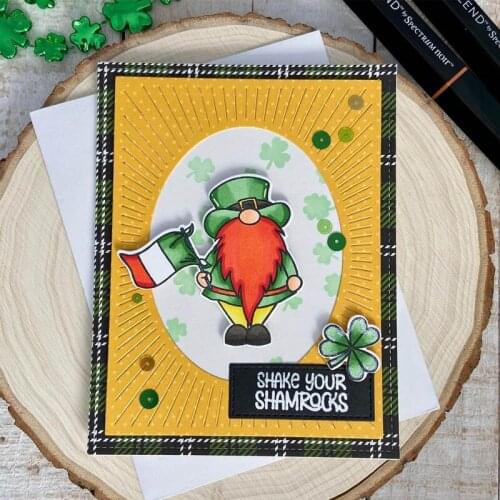 Gnomest Little Animals Cutting Dies & Coordinating Stamp for Scrapbooking Craft Embossing Stencil Die Cut Card Making Diy