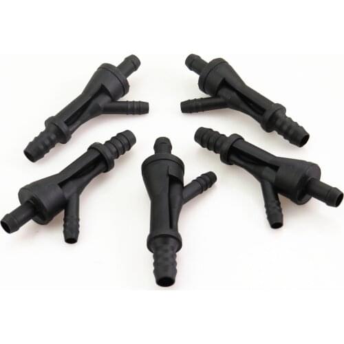 FHAWKEYEQ Qty5 Nozzle Oil Vacuum Exhaust Check Valve 1.8 t For A8 TT 100 A4 S4 A6 S6 VW Bora Golf Jetta Passat Beetle 058133753B