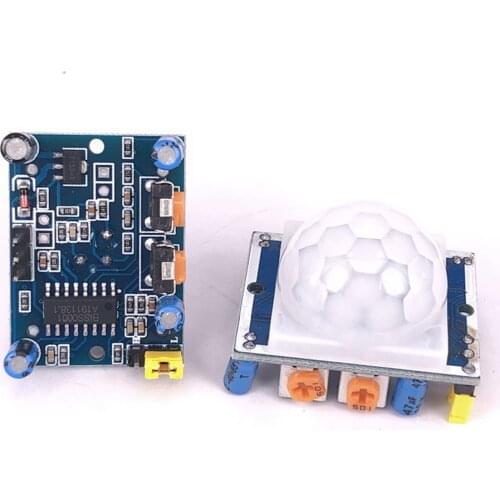 SR501 HC-SR501 Adjust IR Pyroelectric Infrared PIR module Motion Sensor Detector Module