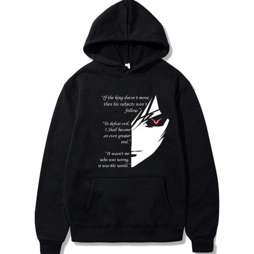 Anime Code Geass Hoodies Men Women Long Sleeve Streetwear Casual Clothes Sudaderas Hombre