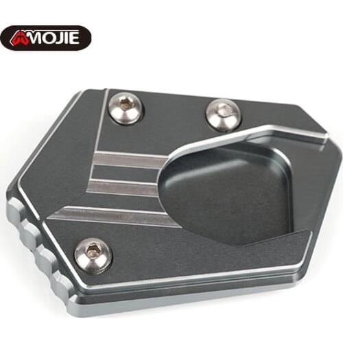 Stands Kickstand Side Stand Extension Pad Plate For HONDA CB600F HORNET 2008 2009 2010 2011 2012 2013 CB900F 2002- 2006 2007