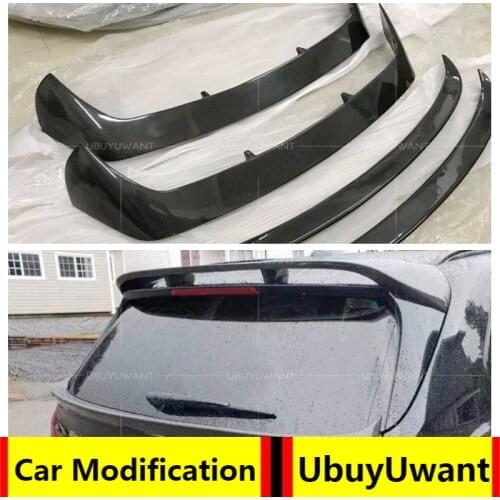 For BMW F15 X5 2015 2016 2017 2018 Carbon Fiber Exterior Rear Spoiler Roof Spoiler Tail Trunk Boot Wing Decoration Car Styling