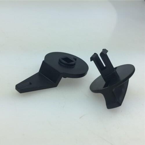 4Pcs/lot trunk box Luggage lock Tail box buckle Triangle warning card bracket knob for Touran 1T0 867 468 Black switch