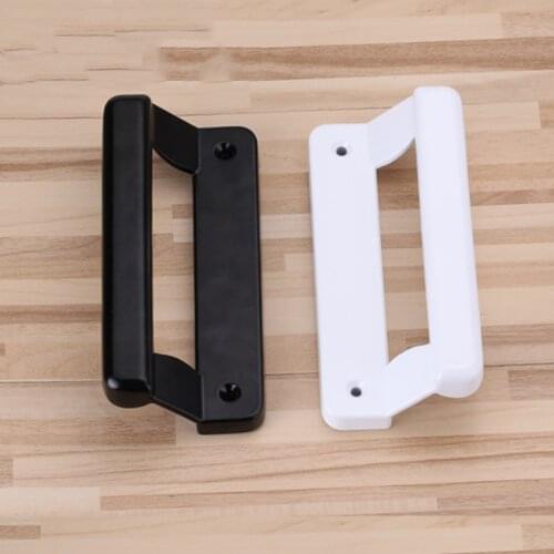 1pcs Aluminum window handle Sliding Door Handle Thicken door and window handle for Home Hardware Accessories black white