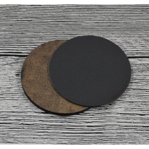 100pcs/lot sublimation blank DIY Fridge Magnets Wooden round MDF Personal Refrigerator Sticker Creative Magnets Birthday Gift