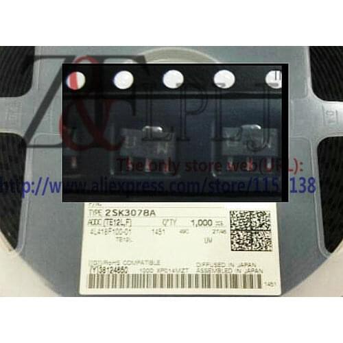 2SK3078A marking: UW 2SK3078 SOT89 new original 10pcs/lot