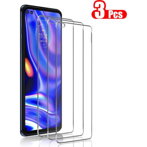 3Pcs Tempered Glass For Motorola Moto G 5G One Vision Plus One Fusion Screen Protector For G Stylus One Hyper One Macro Glass