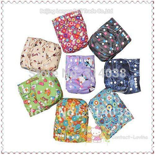 Babyland print color New design coming FREE Shipping Promotional 30% discount babyland Baby Cloth Diaper factory price