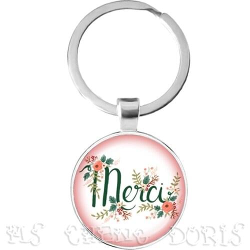 Quote I Am A Mistress Who Dechire Key Chain Jewelry Merci Maitresse Glass Dome Cabochon Super Maitresse Keyring Gratitude Gift