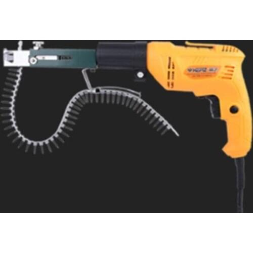 12-13mm Electric chain with screw gun automatic screw gun rechargeable gun head screw strip decoration artifact