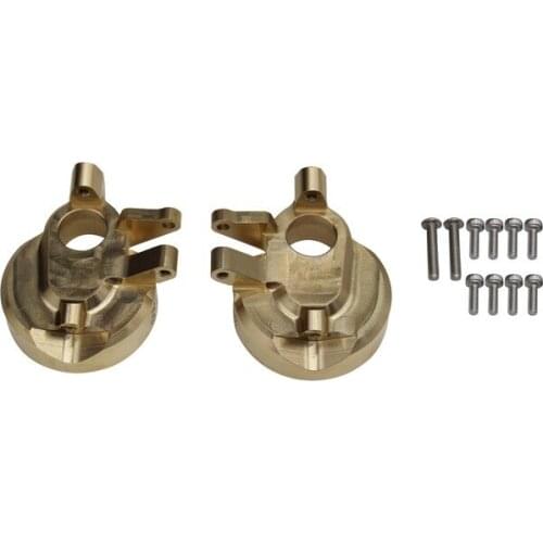 HR heavy duty brass steering knuckle steering block for Axial SCX10 III Capra 1.9 UTB Currie F9 Portal axle