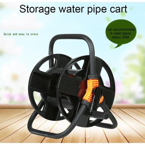 Garden Hose Reel Wall Mount Watering Hose Holder Winder Portable Durable Hose Storage Rack Home Garden Supplies