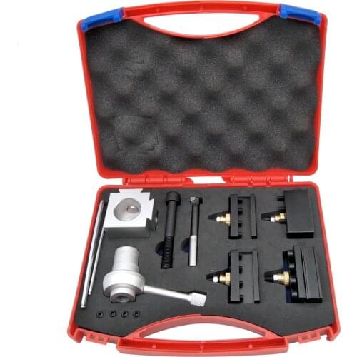 Mini Quick Change Tool Lathe Tool Lathe Post Holder Kit Cutter Holder Screw Kit Set Boring Bar Turning Facing Holder Wrench