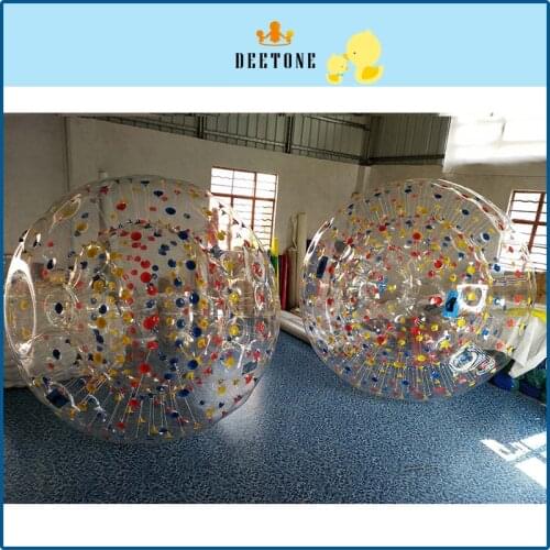 0.8mm PVC 2.8M Bubble Soccer Zorb Ball Bumping Boat Loopy Ball Inflatable Human Hamster Ball Bumper Balls For Adults