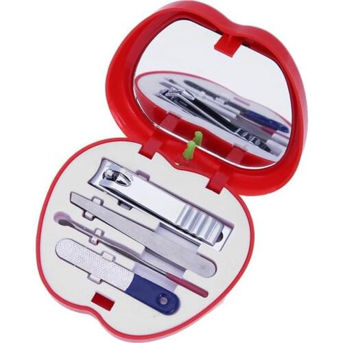 4pcs Manicure Cutters Nail Clipper Set Household Stainless Steel Ear Spoon Nail Clippers Pedicure Nail Scissors Tool