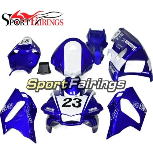 Fairings Kit For Yamaha R1 2015 2016 YZF-1000 R1 15 16 Fiberglass Racing Plastic Motorcycle Sportbike Frames White Blue Panels